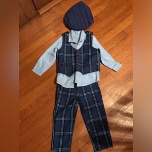 Toddler boy suit 4 pieces